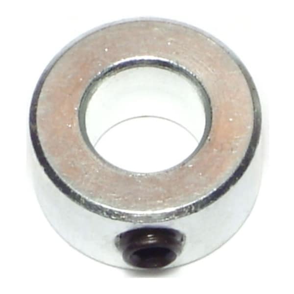 Midwest Fastener 7/16" x 7/8" x 7/16" Zinc Plated Steel Shaft Collar 4PK 65763 - main